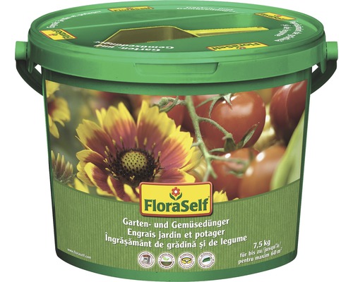 Gartendünger & Gemüsedünger FloraSelf 7,5 kg Gartendünger & Gemüsedünger FloraSelf 7,5 kg