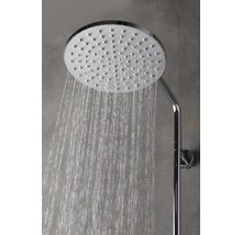 Runde Duschkopfbrause mit Wasserstrahl