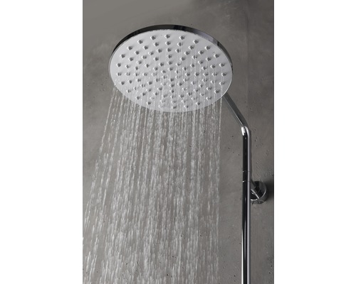 Runde Duschkopfbrause mit Wasserstrahl