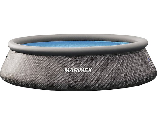 Aufstellpool Fast-Set-Pool Marimex Tampa rund Ø 366x91 cm ohne Zubehör rattan Marimex Frame Pool mit Luftring