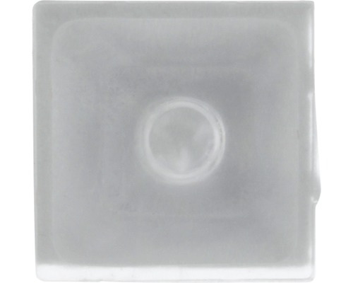 Quadratische Duschwanne mit mittigem Ablauf