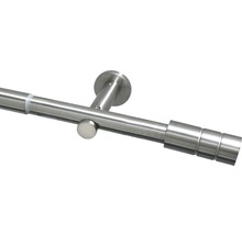 Gardinenstange aus Metall mit Halterung für die Wandmontage