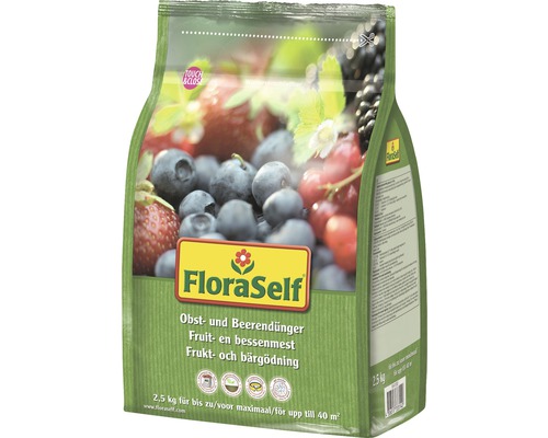 Obst- und Beerendünger FloraSelf 2,5 kg organisch-mineralisch