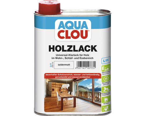 Clou Holzlack L11 seidenmatt farblos 250 ml