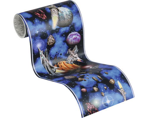 Tapetenrolle mit Weltraummotiv