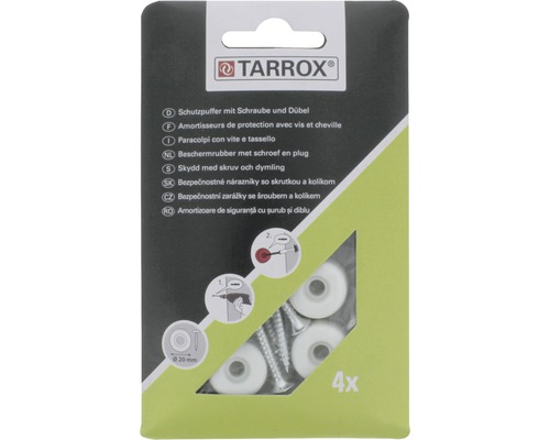 Tarrox Schutzpuffer Set mit Schrauben und Dübel