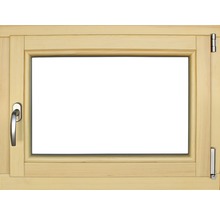 Holzfenster mit Griff und Beschlägen