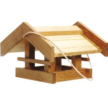 Vogelfutterhaus Basis aus Eichenholz 31x28x20 cm-thumb-0 Vogelfutterhaus Basis aus Eichenholz 31x28x20 cm-thumb-0