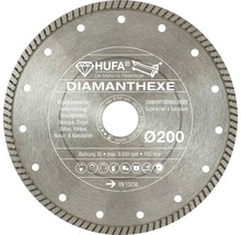 HUFA Diamanttrennscheibe mit 200 Millimeter Durchmesser