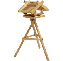 Vogelhaus aus Holz mit Ständer