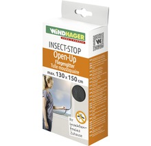 Windhager Insektenschutz Fliegengitter Open-Up, maximale Größe 130 mal 150 Zentimeter, Verpackung