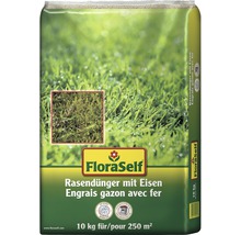 Rasendünger mit Eisen FloraSelf 10 kg / 250 m²-thumb-0
