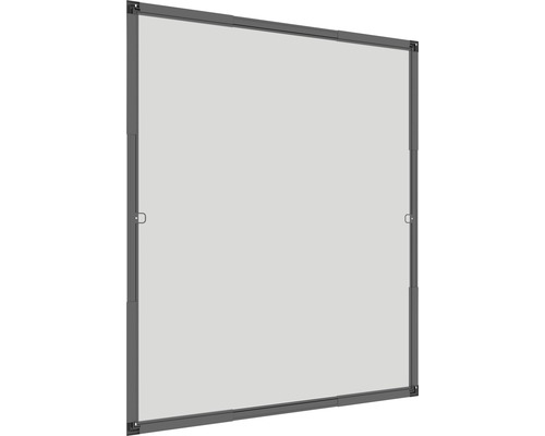 Insektenschutz Fensterrahmen anthrazit 100x120 cm