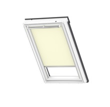 VELUX Sichtschutzrollo beige manuell mit Haltekrallen RHL 100 1086