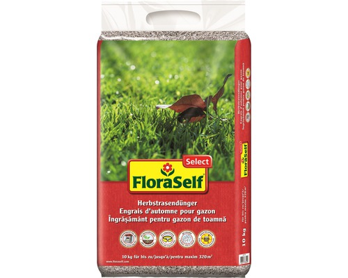 Herbstrasendünger FloraSelf Select 10 kg / 320 m²