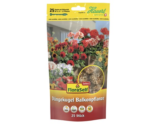 Langzeit-Düngekugel FloraSelf Select für Balkonpflanzen 25 Stk