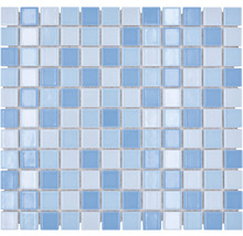 Mosaikfliese mit quadratischen Steinen