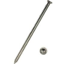 Fensterrahmenschraube Senkkopf m. I-Stern 7,5x112 mm galv. verzinkt, 100 Stück (für Kunststoffprofile)-thumb-2 Fensterrahmenschraube Senkkopf m. I-Stern 7,5x112 mm galv. verzinkt, 100 Stück (für Kunststoffprofile)-thumb-2
