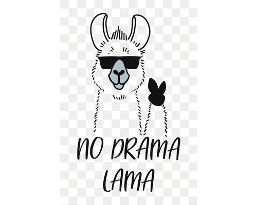Poster No Drama Lama 61x91,5 cm