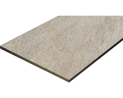 Feinsteinzeug Terrassenplatte grau 60x90x2 cm rektifiziert