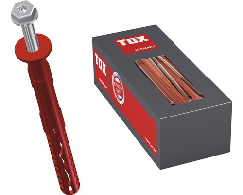 TOX Universaldübel mit Schraube und Verpackung