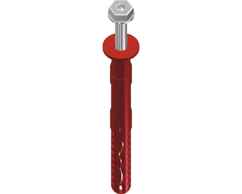 Kunststoffdübel mit Schraube für Befestigungen