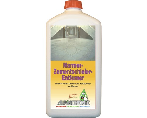 Marmor-Zementschleier-Entferner Alpin Chemie 1 Liter Flasche Marmor Zementschleierentferner