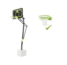 Freistehender Basketballkorb mit Korb und Netz