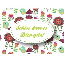 Postkarte Schön, dass es dich gibt! 14,8x10,5 cm
