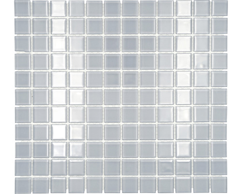 Glasmosaik CM 4021 30,0x32,7 cm hellgrau