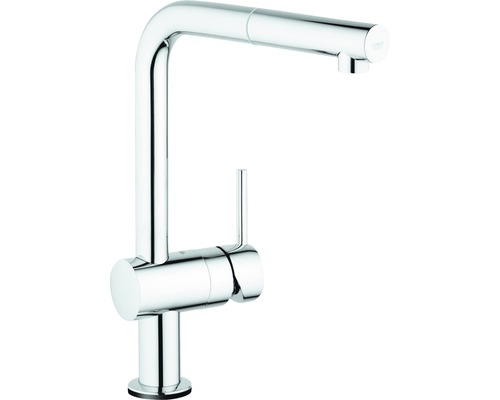 Küchenarmatur Grohe Minta 31360001 Touch mit Handbrause chrom glänzend