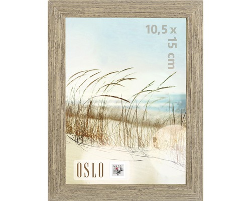 Bilderrahmen Oslo beige-grau 10x15 cm