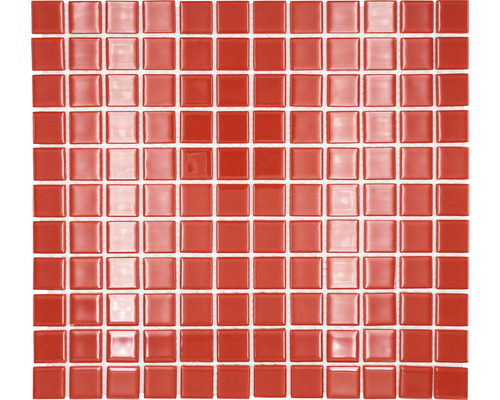 Glasmosaik CM 4060 30,0x32,7 cm rot