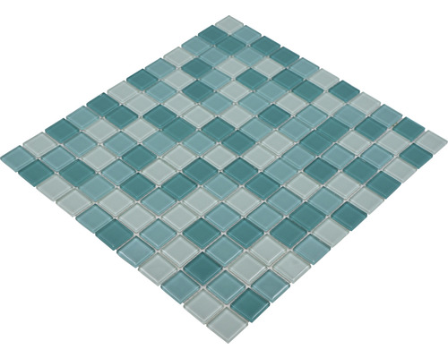 Mosaikfliese aus Glas