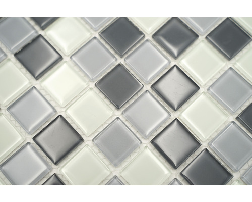 Mosaikfliesen aus Glas im quadratischen Format