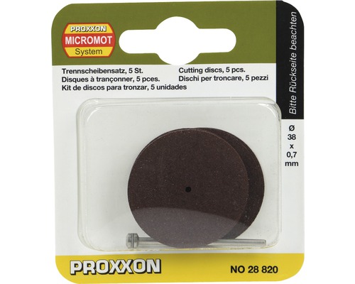 Trennscheibe Proxxon Ø 37,5 mm, 5 Stück (28820)