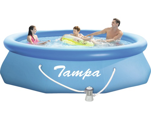 Aufstellpool Fast-Set-Pool Marimex Tampa rund Ø 305x76 cm inkl. Kartuschenfilteranlage blau
