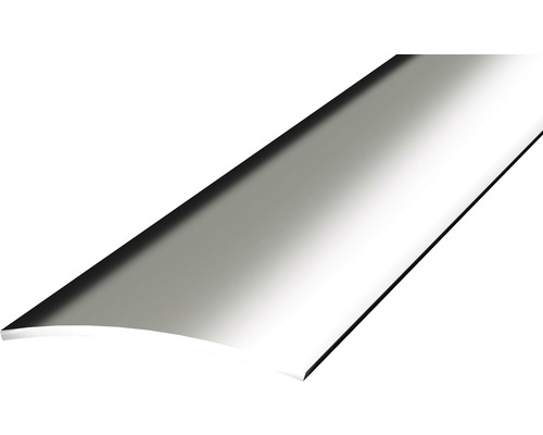 Prinz Übergangsprofil Edelstahl spiegelblank selbstklebend 30 x 2700 mm Kunststoff-Hohlprofil