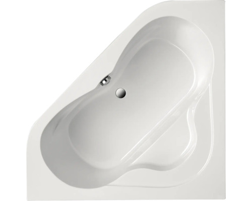 Eckbadewanne aus Sanitäracryl, Draufsicht