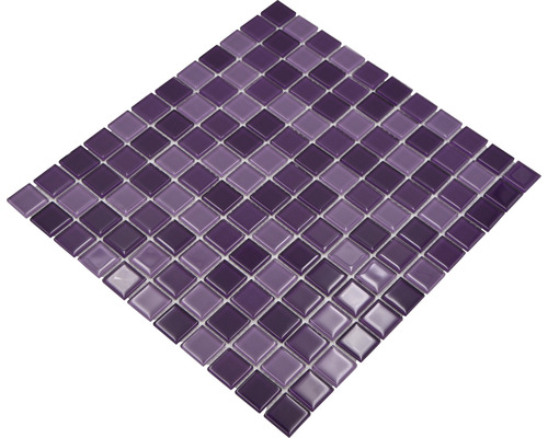 Mosaikfliese mit quadratischen Elementen