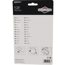 Briggs and Stratton Luftfilter Verpackung