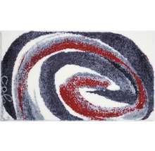 Badteppich Grund COLANI 42 60 x 100 cm grau rot