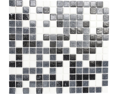 Mosaikfliese aus Glas, quadratisch