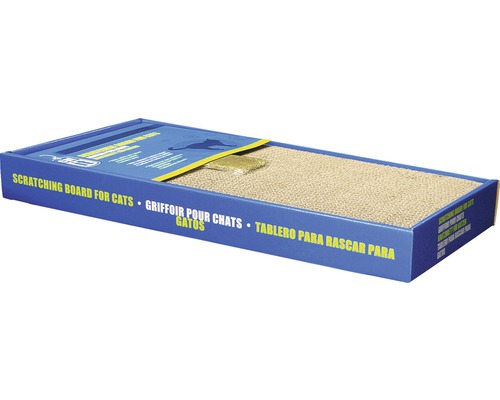 Katzenkratzbrett aus Pappe