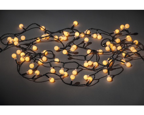 Lichterkette mit kugelförmigen Leuchten