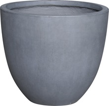 Pflanztopf Kunststein Ø 33 H 29 cm dunkelgrau-thumb-0 Pflanztopf Kunststein Ø 33 H 29 cm dunkelgrau-thumb-0