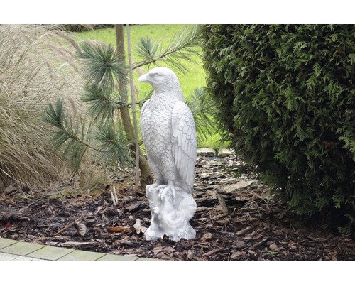 Gartenfigur Adler H 55 cm