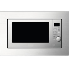 Einbaumikrowelle PKM MW800.8-20G EB 59,5x34x39 cm edelstahl gebürstet 800 Watt mit Grillfunktion