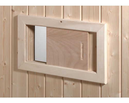 Sauna Lüftungsschieber Weka 41x23,5 cm aus Holz