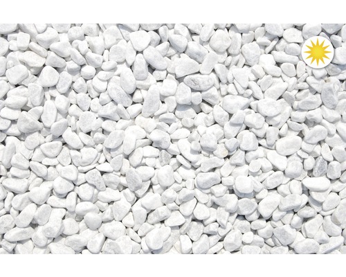 Zierkies Marmor 12-16 mm 1000 kg Bigbag Carrara-Weiß